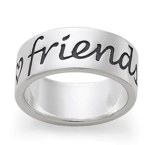 James Avery Friends Forever Band Size 7